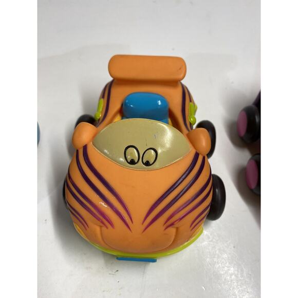 B. Toys by Battat Pull Back Toys Cars Rattles Lot of 3 - Picture 4 of 7
